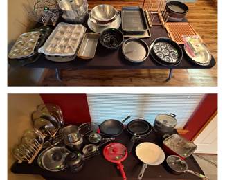 Bakeware; Pots & Pans; Skillets