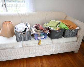 Sleeper sofa, Table clothes linen