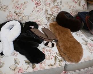 Fur Scarves and hats