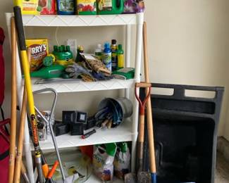 Garden Care Feauturing New Bags Of Soil A Gorilla Cart Tools And More