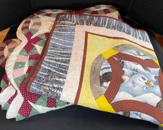 2 Hand Made Quilts