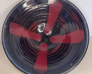 Handcrafted Matthew Patton Signed Pottery Bowl