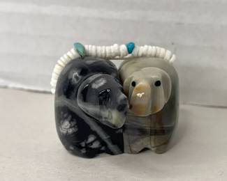 Zuni Carved Bear Figurine