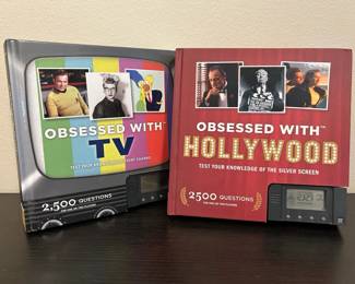 Chronicle Electronic Trivia Books Obsessed With Hollywood And Obsessed With TV
