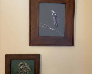 Two John A Ursillo Framed Prints Its All About The Light  Looking For Lunch