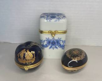 Limoges Trinket Boxes