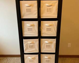 Eight Cubby Storage Cabinet