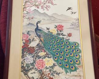 Wei Tseng Yang The Awakening Of Spring  Silkscreen Certificate Of Authenticity
