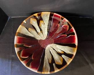 Matthew Patton Art Pottery Bowl Orcas Island Studio Wall Hanging