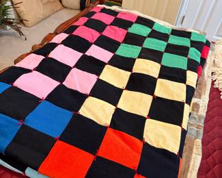 Extra large handmade quilt