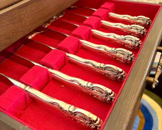 Sterling Silver Flatware Set in Box