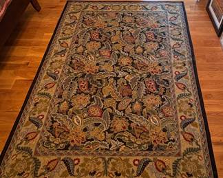Hand Knotted Vintage Rug