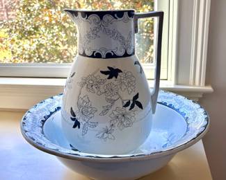 Antique Ceramic Wash Basin