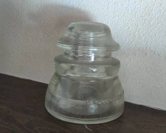 Glass Insulator  Hemingray No.