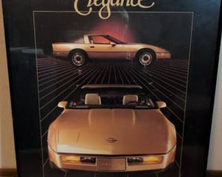 Chevrolet Corvette Elegance Poster