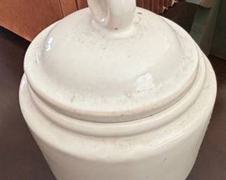 Vintage Ceramic Butter Churn or Cheese Maker