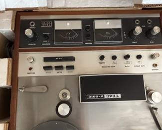 TEAC A ReeltoReel Tape Recorder second image