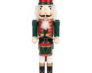 Holiday Home Wood Nutcracker Drummer second image