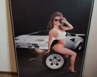 Sitting Pretty Poster  Lamborghini Countach