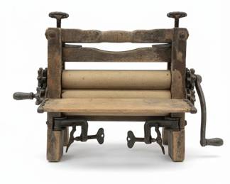 Antique Anchor Brand Clothes Wringer second image