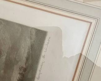 Viscount Althorp The Blue Boy Colored Artist Proof Lithograph by Sydney E. Wilson after Sir Joshua Reynolds second image