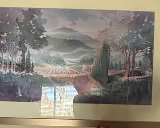 Landscape Watercolor Painting