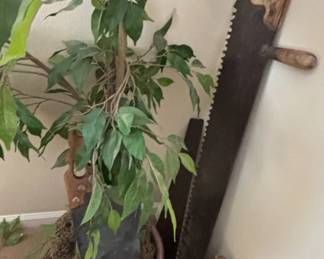 Antique TwoMan Crosscut Saw