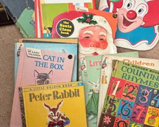 Collection of Vintage Childrens Books and StandUp Storybooks