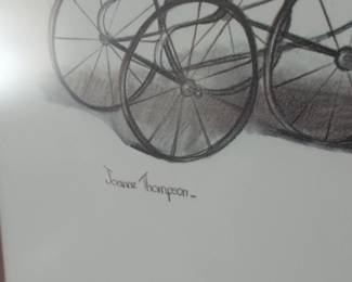 Joanne Thompson Little Girl with Doll and Pram Print second image