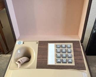 Vintage DecoTel Personal Executive Telephone in Carrying Case second image