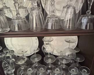 White Ceramic Candle Holder with Purple Taper Candle second image