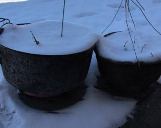 Antique Cast Iron Pot or Kettle