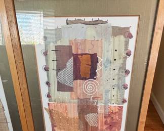 Grafele Abstract Mixed Media Art Prints Set of 