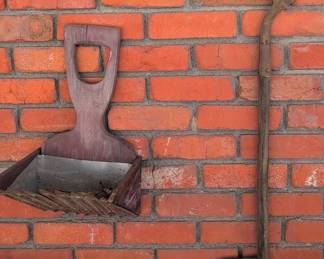 Antique Scythe and Hand cranberry scoop