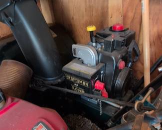 Craftsman . HP Electric Start Snow Blower