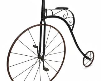 Wrought Iron high wheel Bicycle