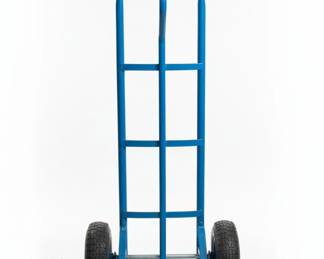 Assorted Garden Tools, Craftsman Snowblower, Stihl Chainsaw, and Blue Hand Truck