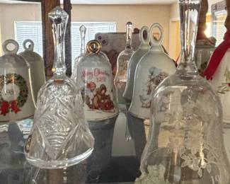 Collection of Vintage Decorative Christmas Bells