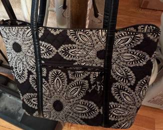 Coach Signature Tote Bag and Vera Bradley Tote Bag second image
