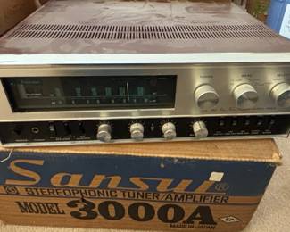 Sansui Stereophonic Tuner or Amplifier Model A