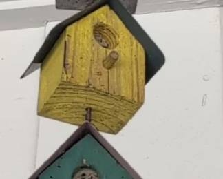 Tiered Hanging Birdhouses