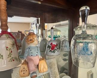 Collection of Vintage Decorative Christmas Bells second image