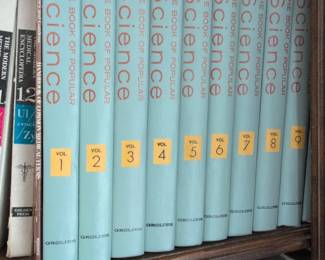 The Book of Popular Science Complete Volume Set by Grolier