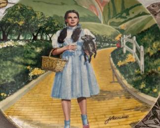 Wizard of Oz entire decorative plate set