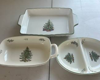 Spode serving collection-too many pieces to photograph all!!