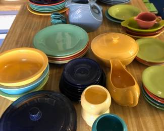 Vintage Fiesta WareVintage Fiesta (Cups not shown)