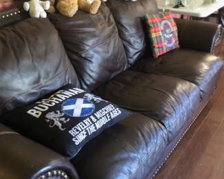 leather couch