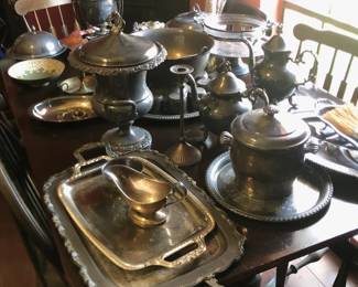 Silver Plated Service ware