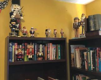 Nutcrackers and books