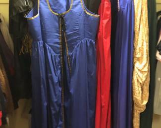 Renaissance fair costumes, men's and women's 